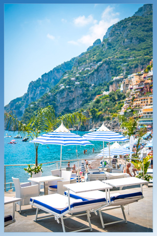 Beach resort La Scogliera Amalfi Coast